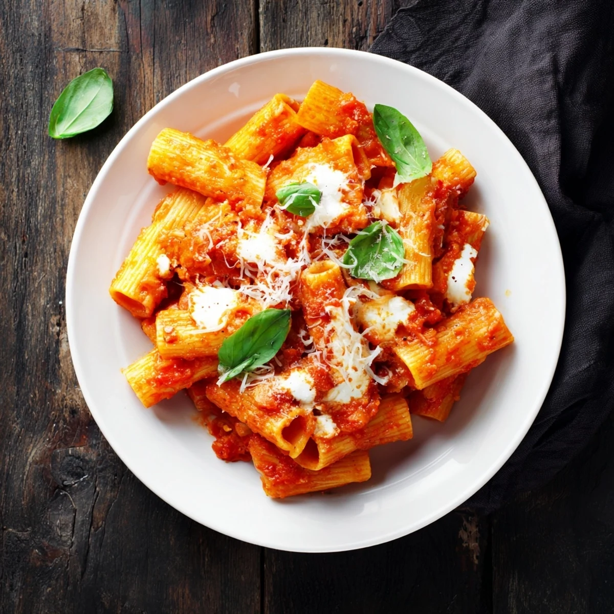 Creamy, cheesy, and tender—imagine forkfuls of slow cooker baked ziti with melted cheese and pasta.