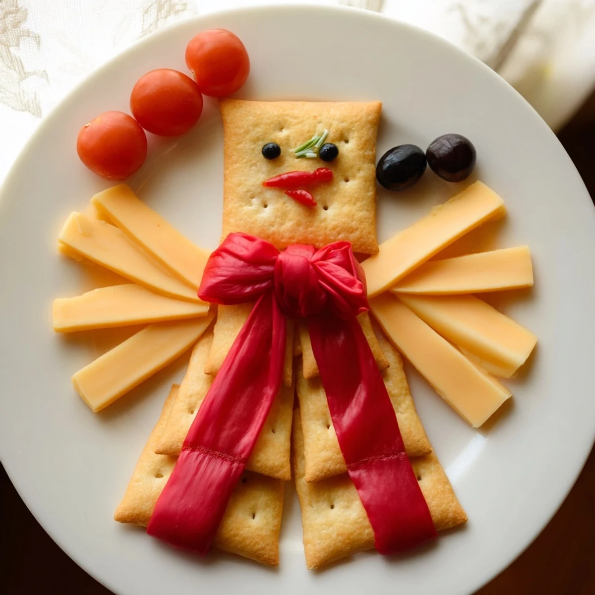 Vibrant and festive Graduation Cap Platter, perfect for a graduation party, bursting with flavors and textures.