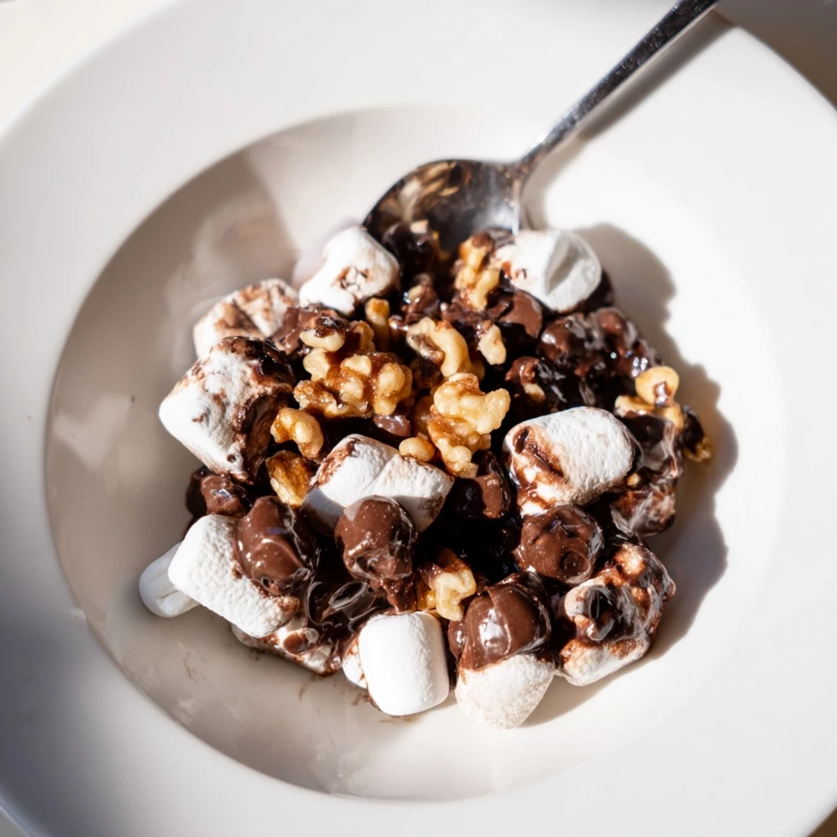 Sweet, melty, and simple: The Quick Dessert includes chocolate chips and mini marshmallows for a fast dessert.