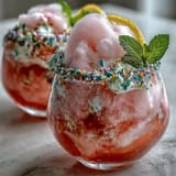 Cotton Candy Lemonade Float