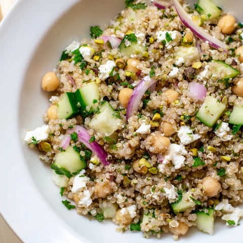 Vibrant Jennifer Aniston Salad, a medley of colorful veggies, feta, and crunchy nuts, looks refreshing.