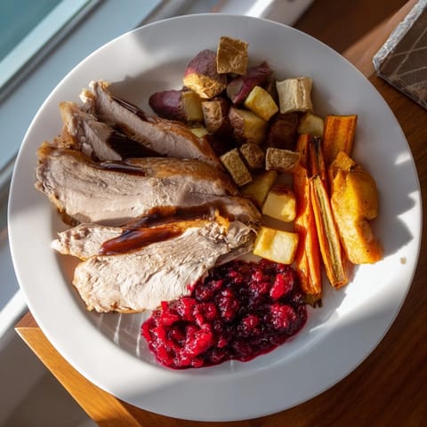Harvest Turkey Platter