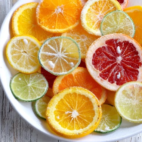 Bright Citrus Slices Garnish