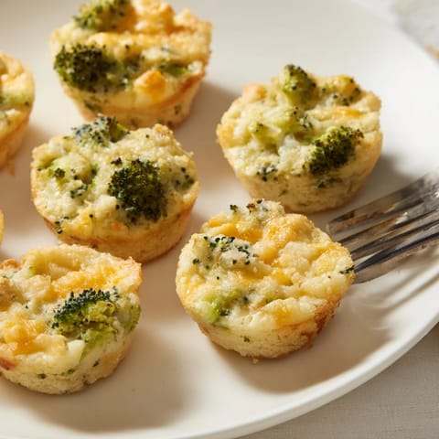 Cheesy Broccoli Casserole Bites