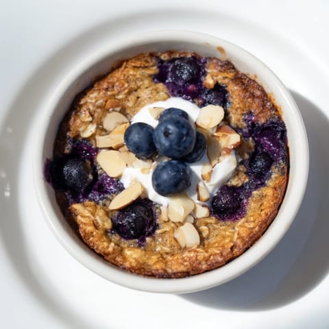 Blueberry Baked Oats