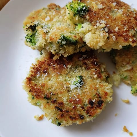 Cheesy Broccoli Patties
