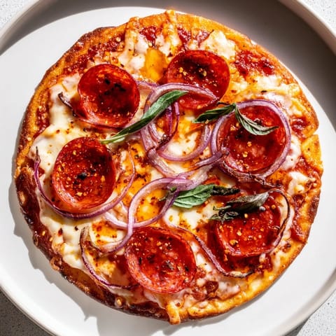 Hot Honey Pepperoni Flatbread