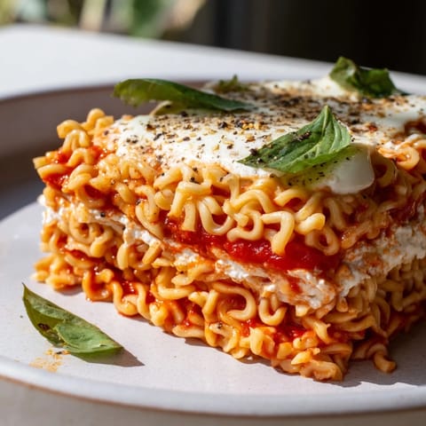 Ramen Lasagna Twist