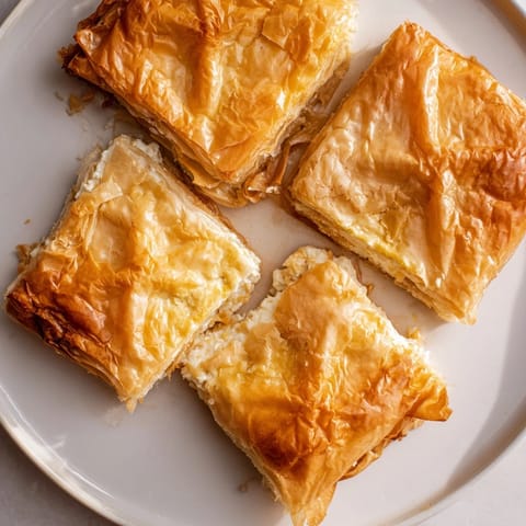 Bulgarian savory phyllo pastry