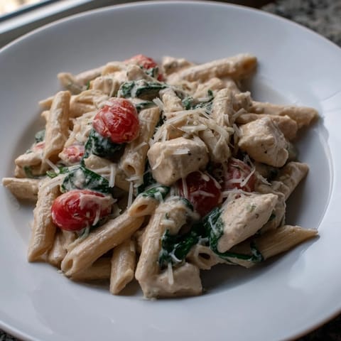 Greek Yogurt Chicken Pasta