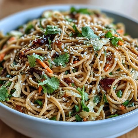 Asian Sesame Noodle Salad