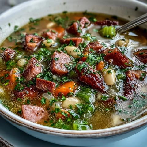 Ham and Lima Bean Soup