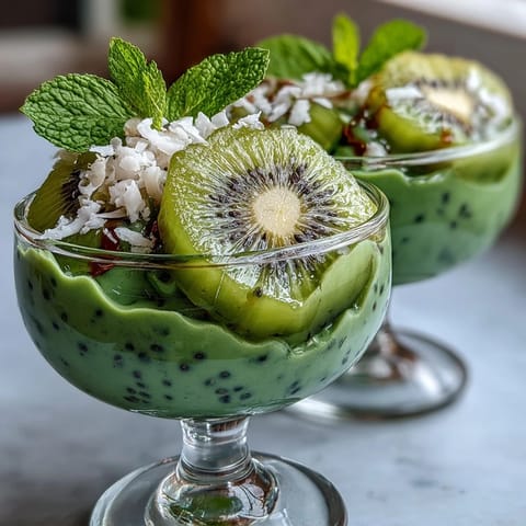 Kiwi Lime Chia Pudding