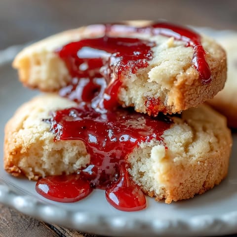 Spooky vampire bite sugar cookies with glossy red icing dripping from dramatic bite marks, perfect for Halloween dessert tables.  