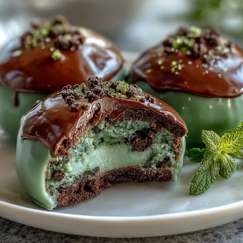 Lucky St. Patrick's Day Green Oreo Truffle Balls on a festive platter with gold sprinkles and green drizzle.