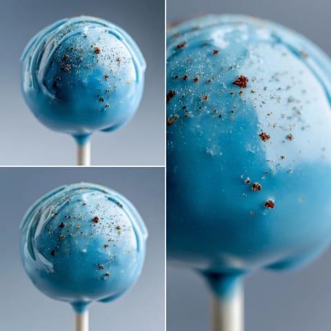 Delightful robins egg blue cake pops perfect for spring celebrations and dessert tables.  