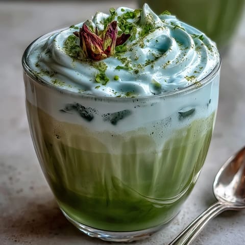 Mother's Day Iced Matcha Latte