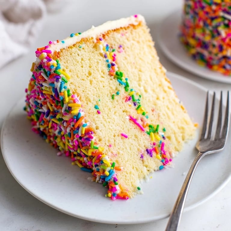 Imagine the fluffy layers of Happy Birthday Cake, promising a sweet and celebratory bite!