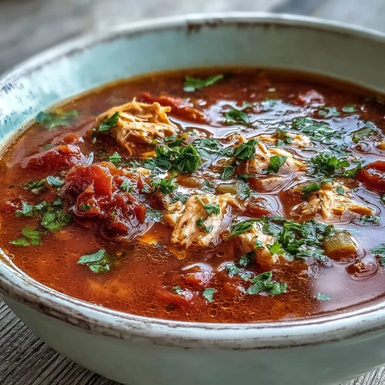 Served with crusty bread alongside, this Italian-inspired Tuna and Tomato Soup is ready to enjoy.