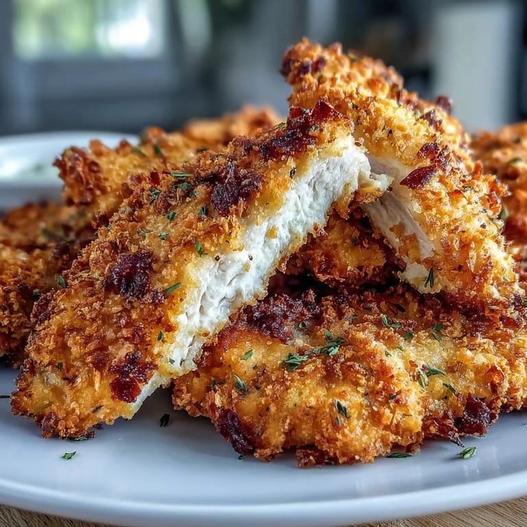 Served hot with ranch dip, these Crispy Panko Ranch Chicken Tenders are a family favorite.