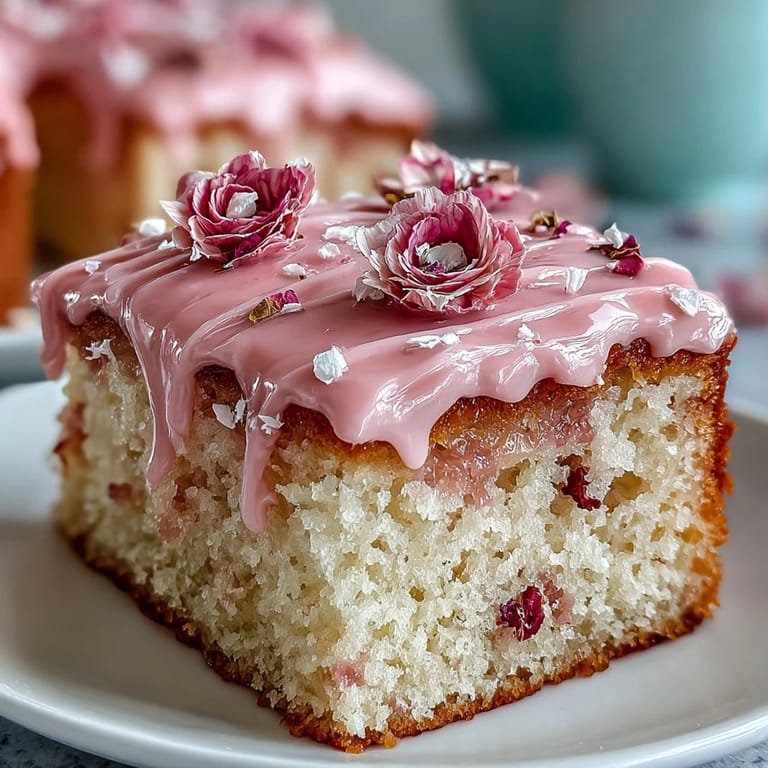 Elegant vanilla cake layers with soft pastel floral buttercream designs, ideal for a spring birthday party.