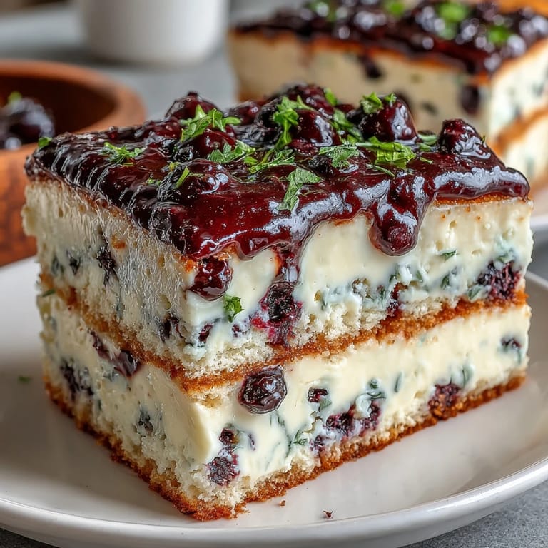 Bright lemon blueberry birthday cake with creamy frosting, garnished with edible flowers for a spring celebration.