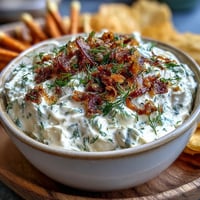 Whipped cottage cheese ranch dip with veggie sticks, creamy and herby, served with crisp carrots, celery, and bell peppers.
